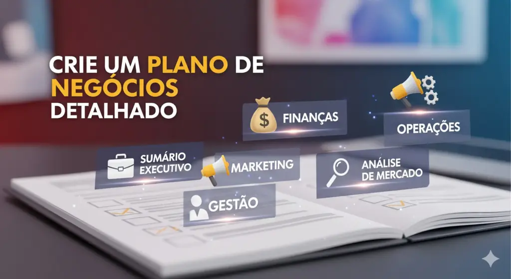 Crie um Plano de Negócios Detalhado